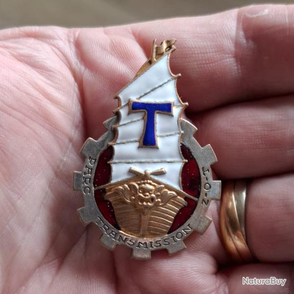 INSIGNE PARC TRANSMISSION ZONE OPERATIONNELLE DU TONKIN ( PERIODE INDOCHINE )