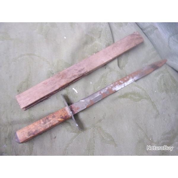 dague de chasse artisanale