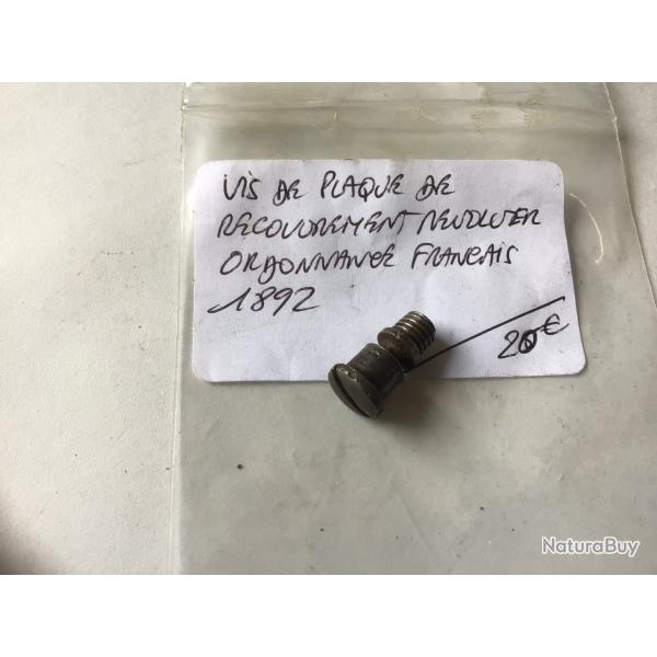 VENDU PAR LE-CUIRASSIER VIS DE PLAQUE DE RECOUVREMENT REVOLVER ORDONNANCE 1892