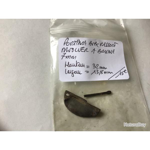 VENDU PAR LE-CUIRASSIER PORTIERE DE CHARGEMENT POUR REVOLVER � BROCHE CALIBRE 7 MM