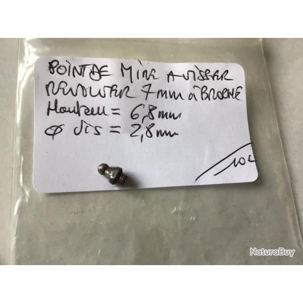 VENDU PAR LE-CUIRASSIER POINT DE MIRE POUR REVOLVER � BROCHE CALIBRE 7 MM