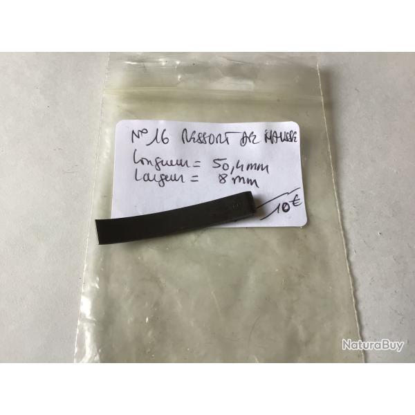 VENDU PAR LE-CUIRASSIER N�15 RESSORT DE HAUSSE FUSIL � IDENTIFIER