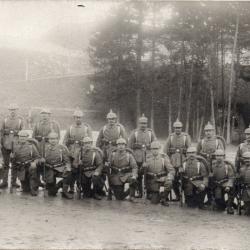 CPA -  photo D'un groupe de soldats allemands- N&deg;-7230