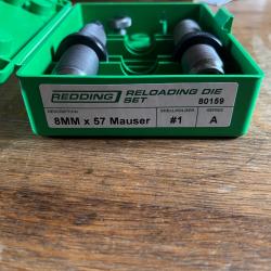 Jeux d'outils redding 8x57 js