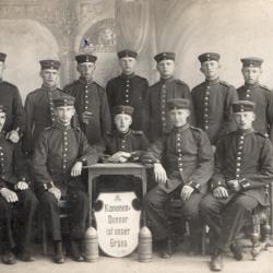 CPA -  photo D'un groupe de soldats allemands- N&deg;-7233