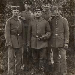 CPA -  photo D'un groupe de soldats allemands- N&deg;-7234