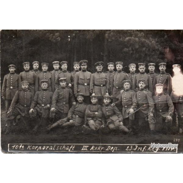 CPA -  photo D'un groupe de soldats allemands- N�-7238