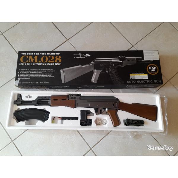 Airsoft CYMA AK47 AEG CM028 - �tat neuf, jamais servi