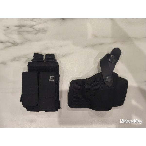 Vend holster vega + porte chargeur
