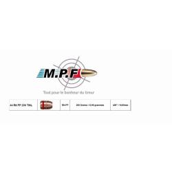 Balles MPF 44 RNFP 200 Gr TMJL Graiss&eacute;es &Oslash; 429" Ogives cuivr&eacute;es graiss&eacute;es / 250 port offert