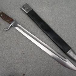 Belle baionnette 1898-05 a dents de scie, Bavaroise.