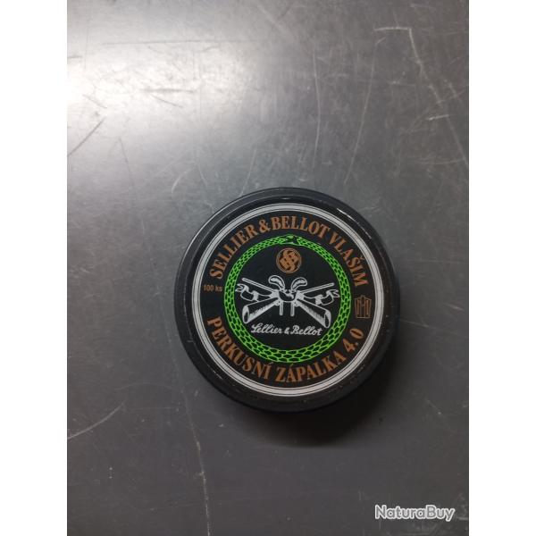 Boite de 95 amorces sellier et bellot poudre noire 4.0