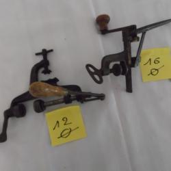 LOT SERTISSEURS CALIBRE 12 ET CALIBRE 16