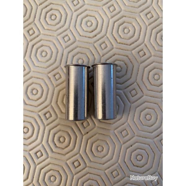 Lot de 2 douilles amortisseurs cal 28 en alu