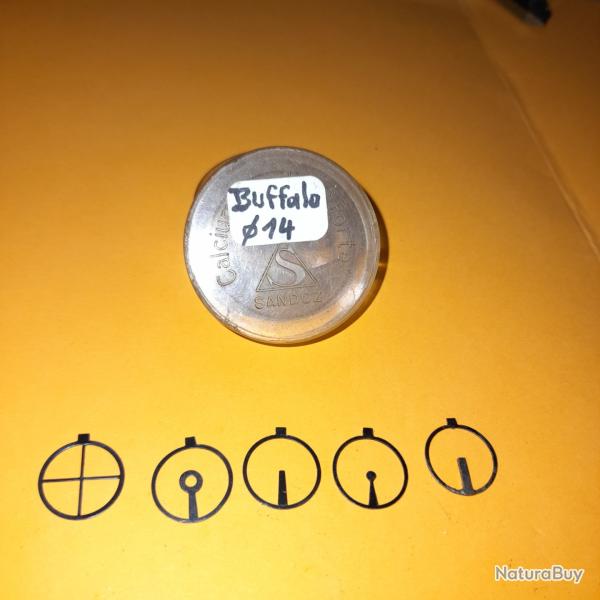 INSERTS POUR BUFFALO ET BERGERON DIAM�TRE DE 14 MM