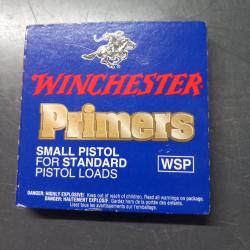 Boite de 100 amorces winchester small pistol