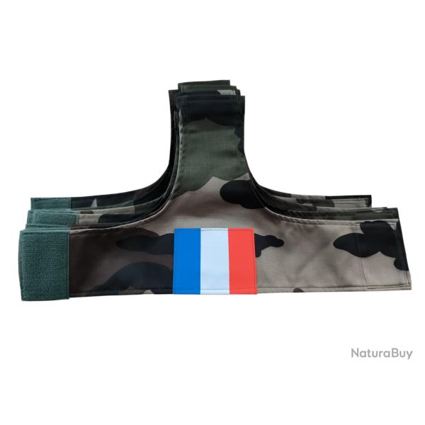 LOTS BRASSARDS CAMOUFLAGE ARM�E FRAN�AISE ORIGINAL
