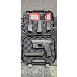 PISTOLET GLOCK 43 Filet&eacute; cal 9x19