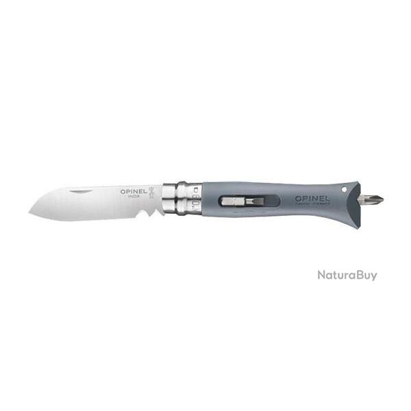 Couteau Multifonctions Opinel N�09 Bricolage Gris