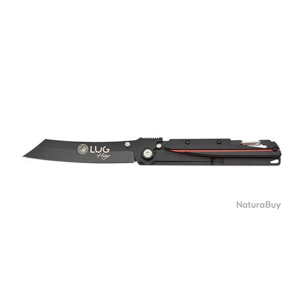 Couteau Higonokami Lug SP3T noir/rouge