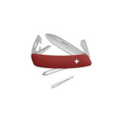 Couteau Suisse Swiza D04 Allmatt - rouge -