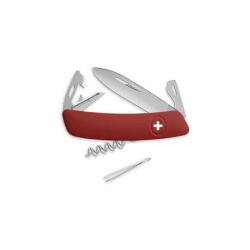 Couteau Suisse Swiza D03 Allmatt, rouge