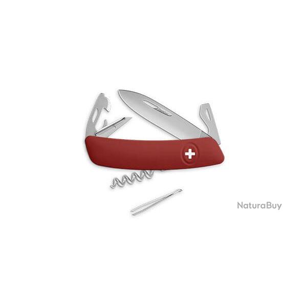 Couteau Suisse Swiza D03 Allmatt, rouge