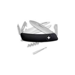 Couteau Suisse Swiza D07 Allmatt - noir