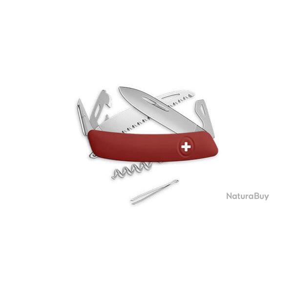 Couteau Suisse Swiza D05 Allmatt - rouge