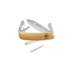 Couteau Suisse Swiza D04 Allmatt - ch&ecirc;ne