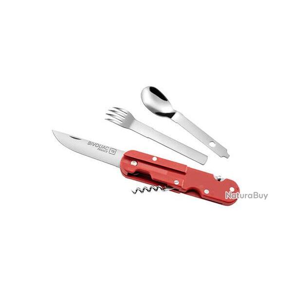 Outil Multifonctions TB Outdoor Bivouac Marine Nationale Rouge