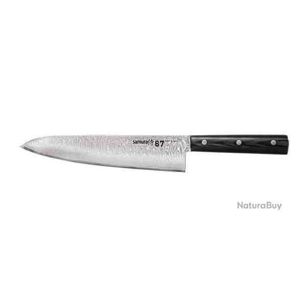 Couteau de Chef Samura DAMASCUS 67 Chef