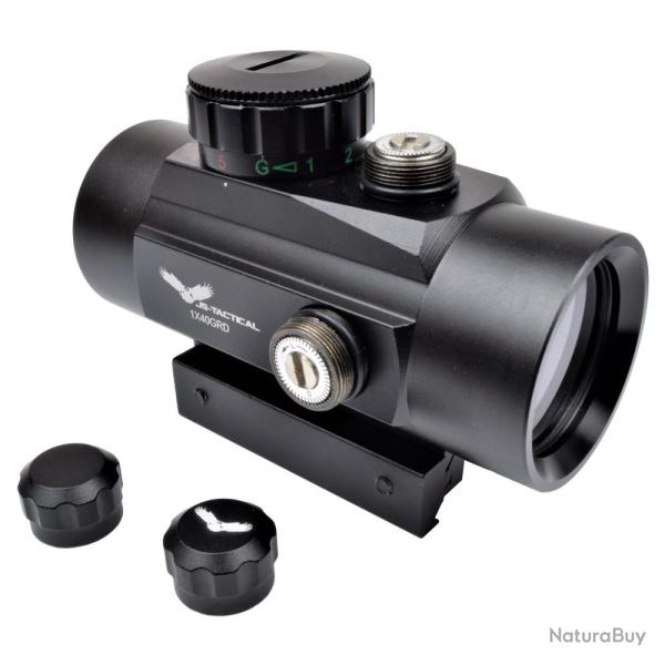 Lunette de vis�e RED DOT rouge 1x40 rail 21mm pour arbal�te