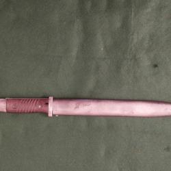 Baionnette Allemande K98 .2e Guerre Mondiale.1942