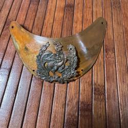 HAUSSE-COL D'OFFICIER D'INFANTERIE, mod&egrave;le du 11 septembre 1830, Monarchie de Juillet.