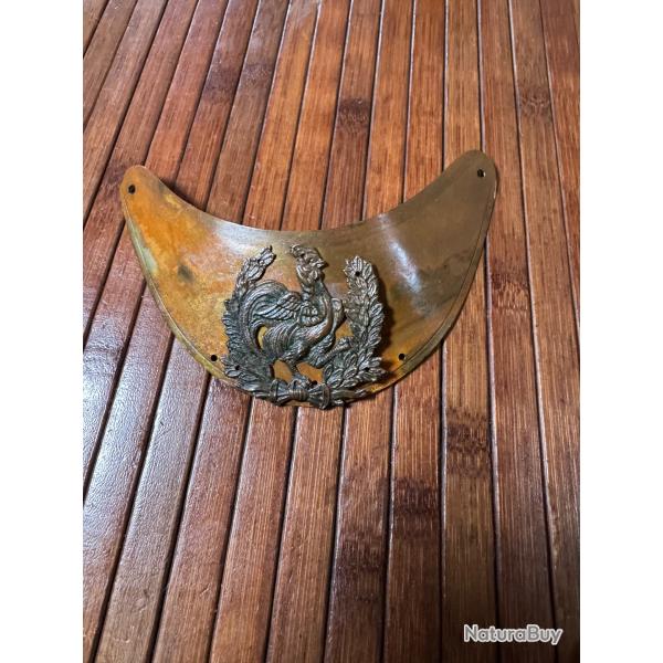 HAUSSE-COL D'OFFICIER D'INFANTERIE, mod�le du 11 septembre 1830, Monarchie de Juillet.