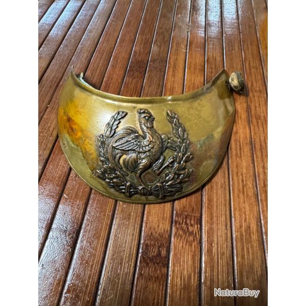 HAUSSE-COL D'OFFICIER D'INFANTERIE, mod�le du 11 septembre 1830, Monarchie de Juillet. FRANCE