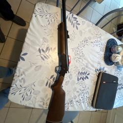 Fusil monocoup Rossi pomba canon ray&eacute; tr&egrave;s bon &eacute;tat id&eacute;al pour la traque