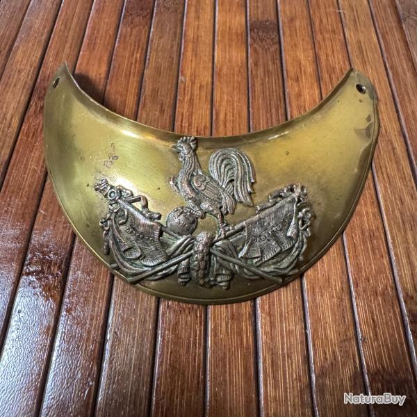 HAUSSE-COL D'OFFICIER DE LA GARDE NATIONALE, Monarchie de Juillet FRANCE