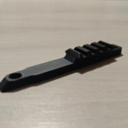 Support picatinny browning buckmark 4 fentes