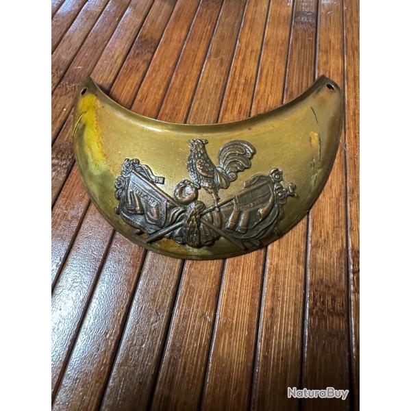 HAUSSE-COL D'OFFICIER DE LA GARDE NATIONALE, Monarchie de Juillet FRANCE /2/