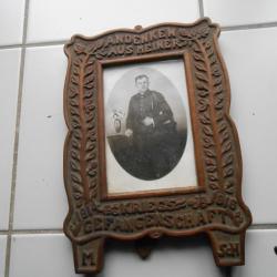 cadre photo ALLEMAND 14/16  SOLDAT FRANCAIS