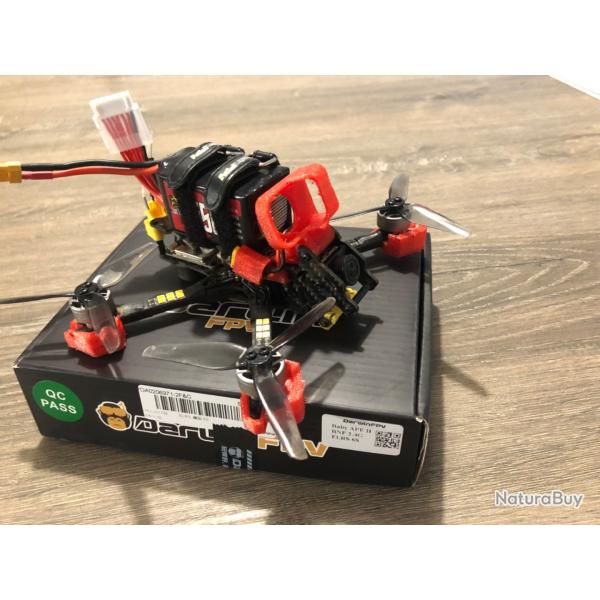 Ensemble TPU pour drone darwinfpv baby ape 2 Couleur rouge