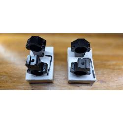 lot de colliers de montage lunette diam&egrave;tre 25.4mm rail de 11 mm #19