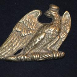 CUIVRERIE ALLEMANDE GUERRE 1914/18-AIGLE IMPERIALE ALLEMAND PORTE TAMBOUR EN LAITON