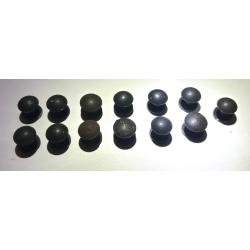 Lot de 13  boutons de bretelles pour fusil Fran&ccedil;ais
