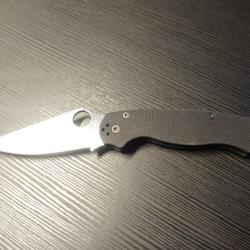 SPYDERCO PARA 2 (Paramiltary 2) modifi&eacute; magnacut