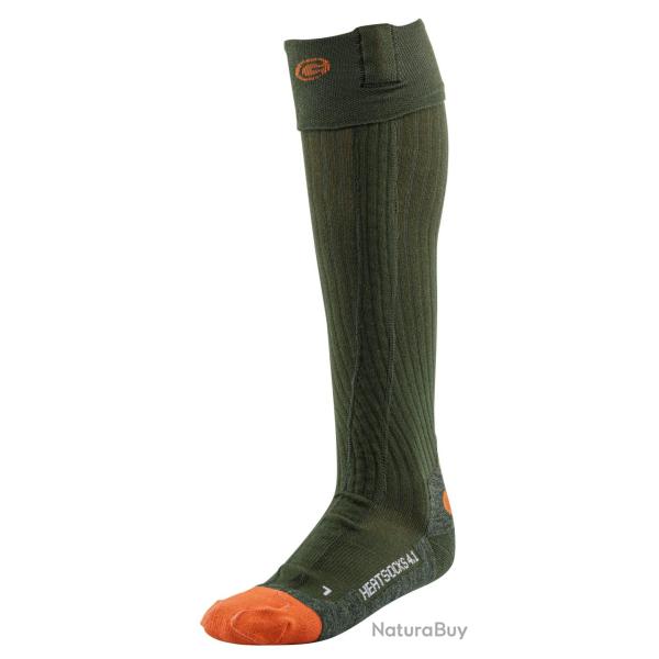 Chaussettes chauffantes Lenz (Taille 35/38) Heat STOCK 4.1 TOE CAP et pack batteries