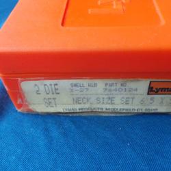 JEU DE 2 OUTILS LYMAN CAL. 6.5X55