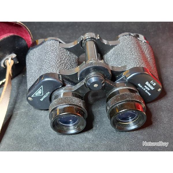 Jolie paire de jumelles vintages Steiner 8x30 grand angle